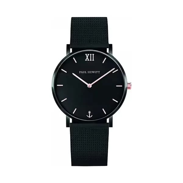 Paul Hewitt Montre PAUL HEWITT en Acier Noir Etanche