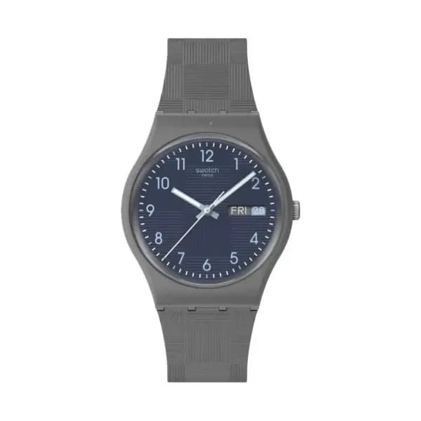 Swatch Montre quartz Mixte Essentials Bleu foncé