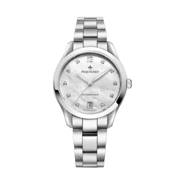 Pequignet E. Montre Pequignet Elégance - 34 mm Femme -4000503SCD/1-A