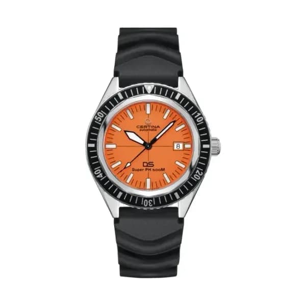 Certina Montre Certina DS Super PH500M Automatique Cadran Orange