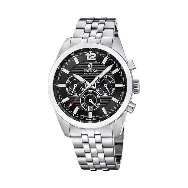 Festina Montre Festina en Acier Argenté