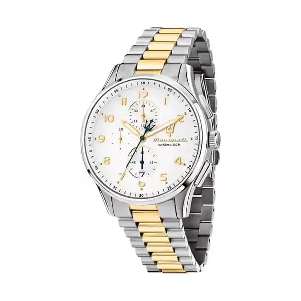 Collection Sorpasso Montre Homme Maserati Acier inoxydable Acier inoxydable Or jaune R8873624003