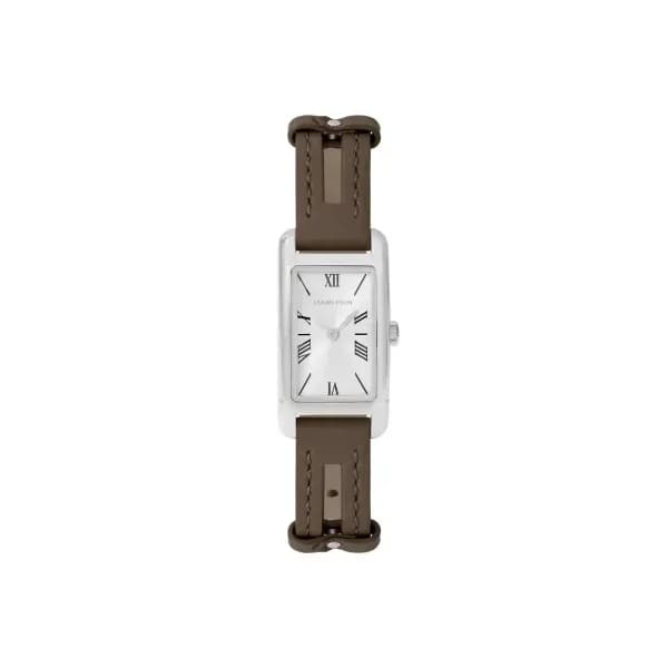 Louis Pion Montre quartz Femme Philippine Blanc, Argenté