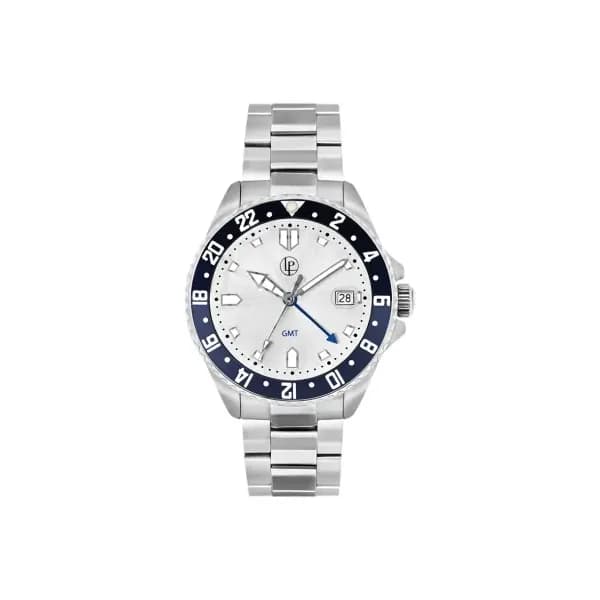 Louis Pion Montre quartz Homme Ulysse Argenté
