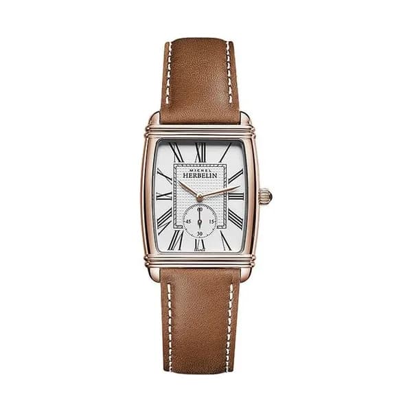 Michel Herbelin Montre michel herbelin Art déco Acier et PVD Rose - 10638/PR08GO