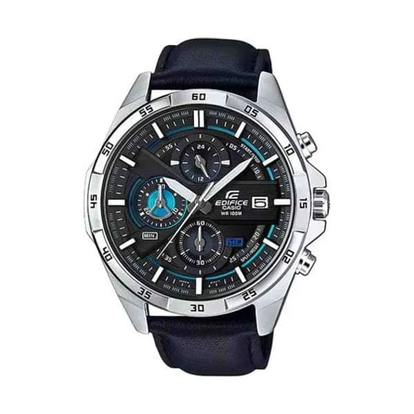 Casio Edifice Montre Casio Edifice - Chronographe standard - Noir & Turquoise - EFR-556L-1AV