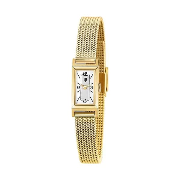 Lip Montre Lip Churchill T13 - Femme - cadran Argent- - Acier et PVD Doré - 671226