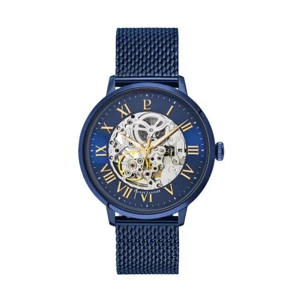 Pierre Lannier Montre Homme Automatic Bleu