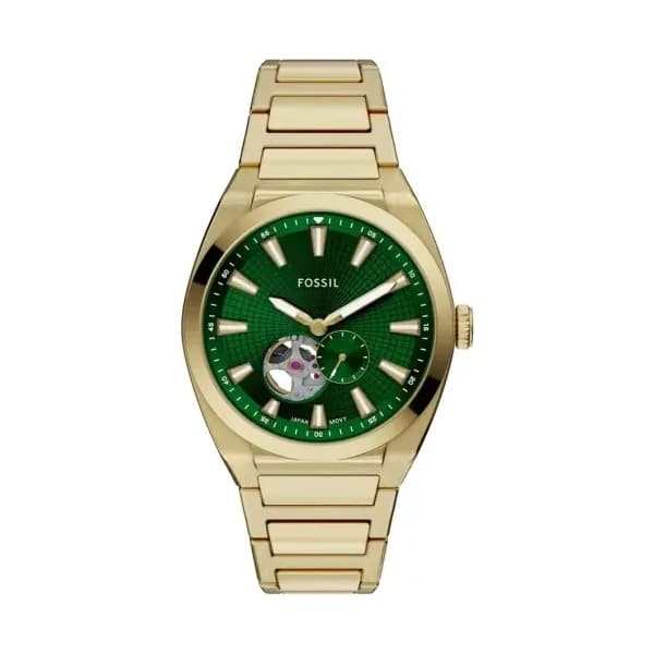 Fossil Montre Fossil Everett Automatic Vert
