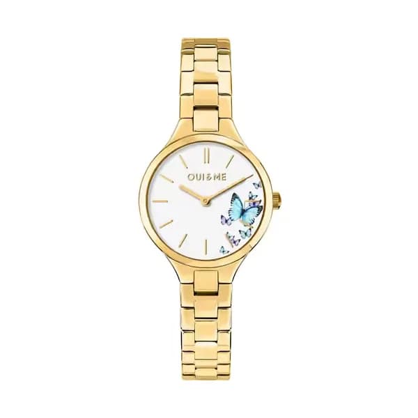 Oui & Me Montre Femme Oui&me Acier recyclé Or jaune ME010399