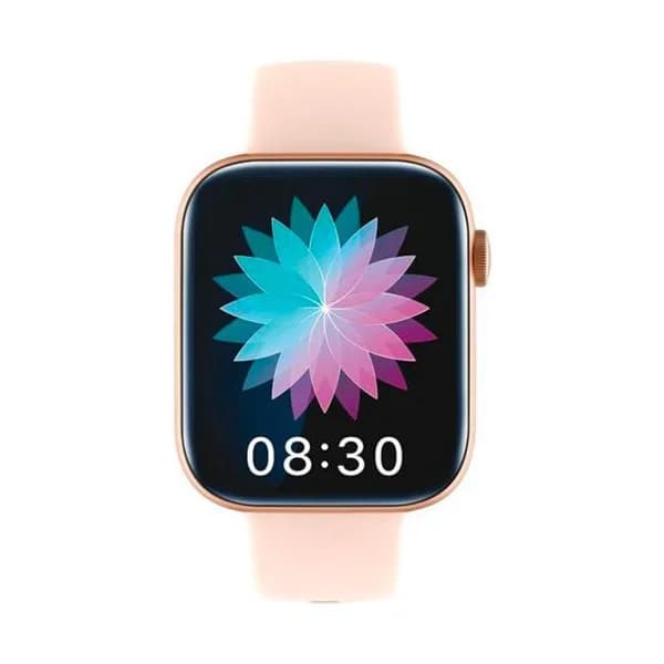 Tekday Montre Connectée Tekday en Silicone Rose