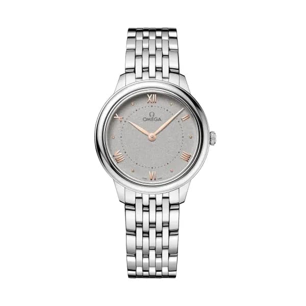 Omega De Ville 30 mm, acier sur acier
