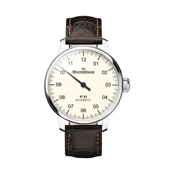 MeisterSinger Montre N°03 Ivoire AM903