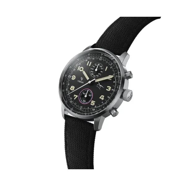 Yema Montre quartz Homme Flygraf Noir