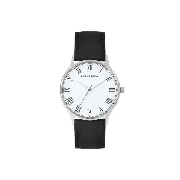 Louis Pion Montre quartz Homme Hector Blanc