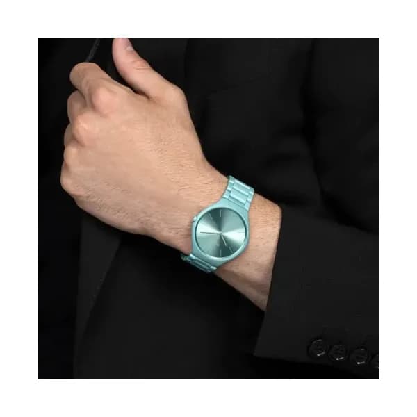 Rado True Thinline Slightly Greyed English Green