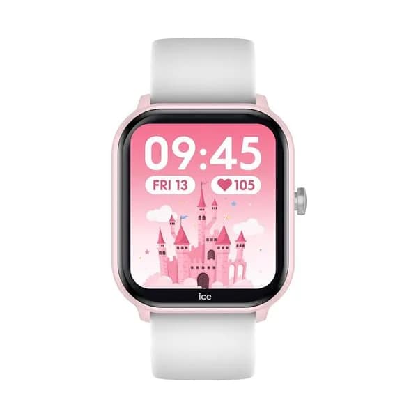 Ice Watch Montre Connectée Ice Watch Collection Ice Smart en Silicone Blanc