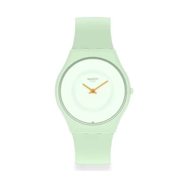 Swatch Montre quartz Femme Skin Vert