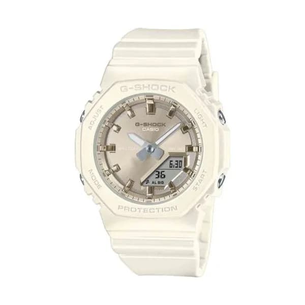 Casio Montre GShock Classic Lady - Série GMA-P2100 - Blanc 46 x 40.2 mm- GMA-P2100ST-7A