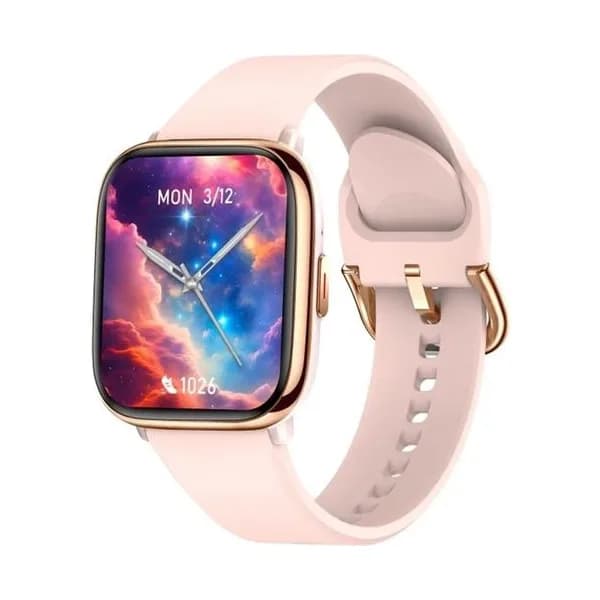 Smarty Montre Connectée Smarty Collection Overtake en Silicone Rose
