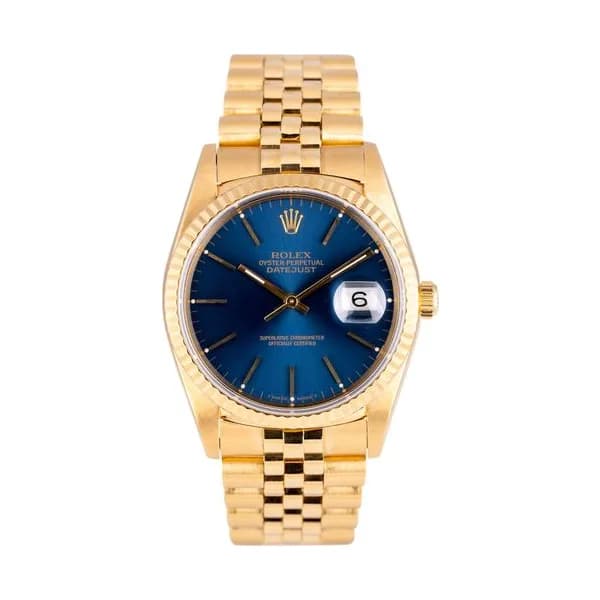 Rolex Montre Rolex Datejust 36 ref. 16238 Or jaune automatique 36 mm circa 1990