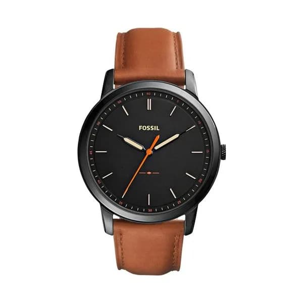 Fossil Montre Analogique Homme Fossil Cuir Marron FS5305