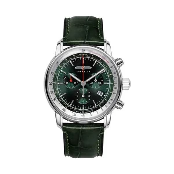 Zeppelin Montre Zeppelin LZ 14 Marine Quartz Cadran Vert - 88884