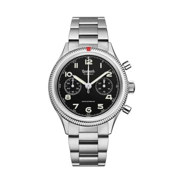 Hanhart Montre Hanhart 417 ES Steve Mc. Mécanique diamètre 42 mm- H721.210-6428