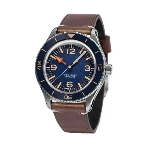 Undone Montre Basecamp Classic Blue Auto Homme