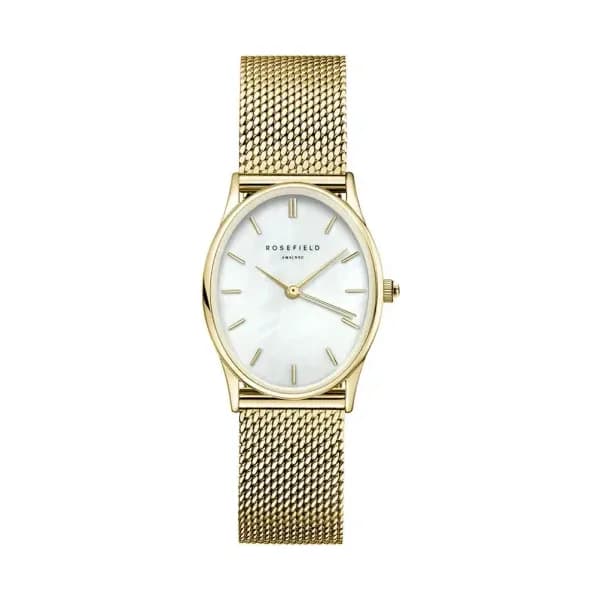 Rosefield Montre Rosefield Oval Blanc