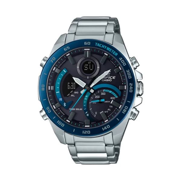 Casio Edifice Montre Casio Collection Edifice Bluetooth en Acier Argenté
