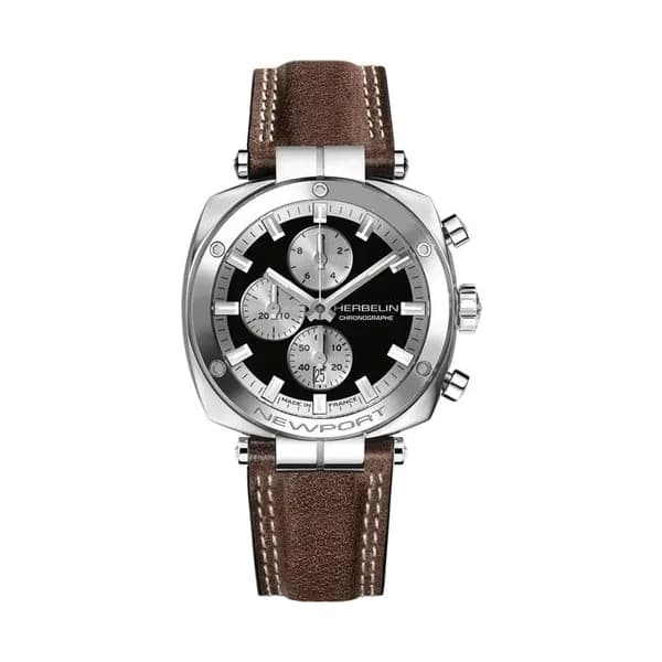 Michel Herbelin Montre Herbelin Newport Héritage Chrono Homme Quartz Chronographe - 35664AP24BR