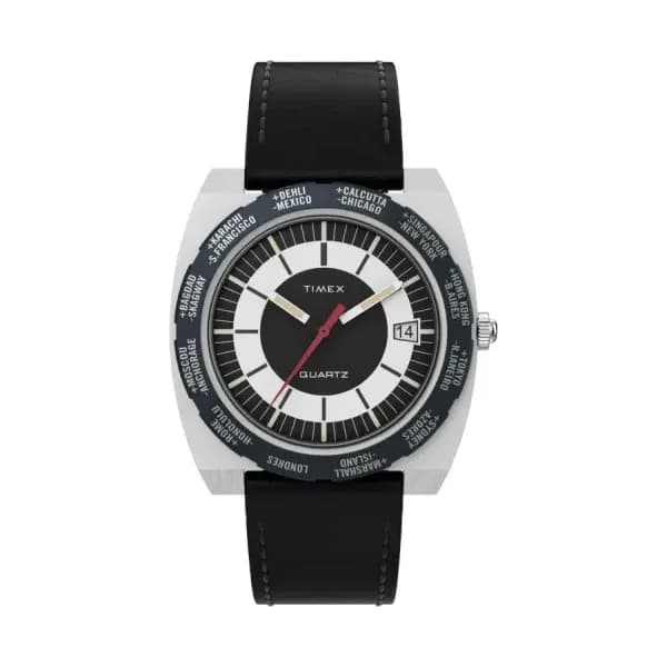 Timex Montre World Time 1972 Reissue TW2V69500