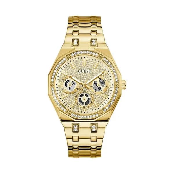Guess Montre Guess Collection Kryptonite en Acier et PVD Doré