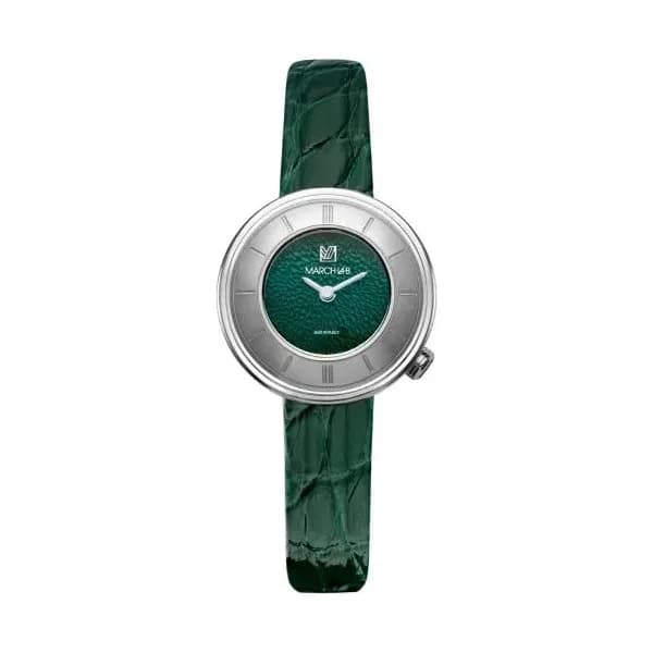 Daniel Gérard Montre March LA.B Lady Volante Electrique Forest Alligator vert