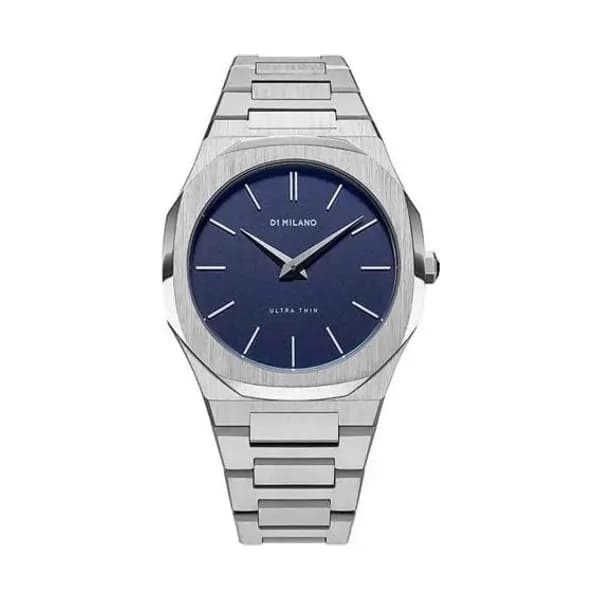 D1 Milano Montre D1 Milano Ultra Thin Quartz - 38 mm- Cadran Bleu - UTBU01