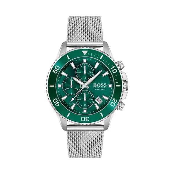 Hugo Boss Montre Boss Collection Admiral en Métal Argenté