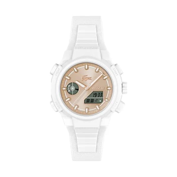 Lacoste Montre Lacoste Collection LC33 en Silicone Blanc