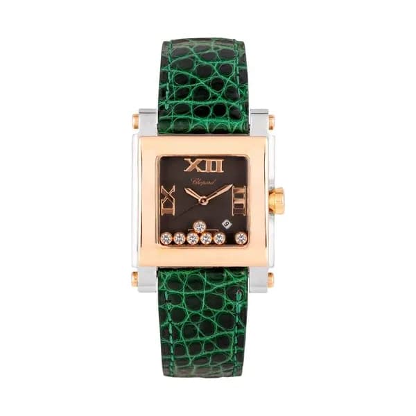 Chopard Montre Chopard Happy Sport Square Medium quartz 30 mm Full Set 2008