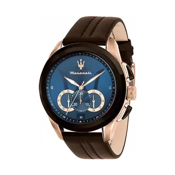 Maserati Montre Analogique Homme Maserati Cuir Marron R8871612024