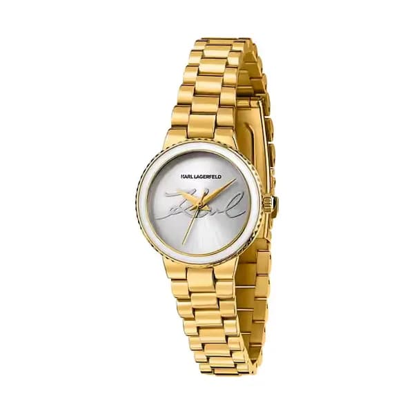 Collection Kaiser Montre Femme Karl lagerfeld Acier inoxydable Or jaune R0553104508