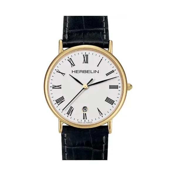 Michel Herbelin Montre Herbelin Classique Acier et PVD Doré 26 mm - 16845P01