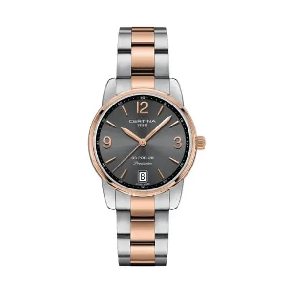 Certina Montre Certina DS Podium Lady 33mm Quartz Cadran Gris