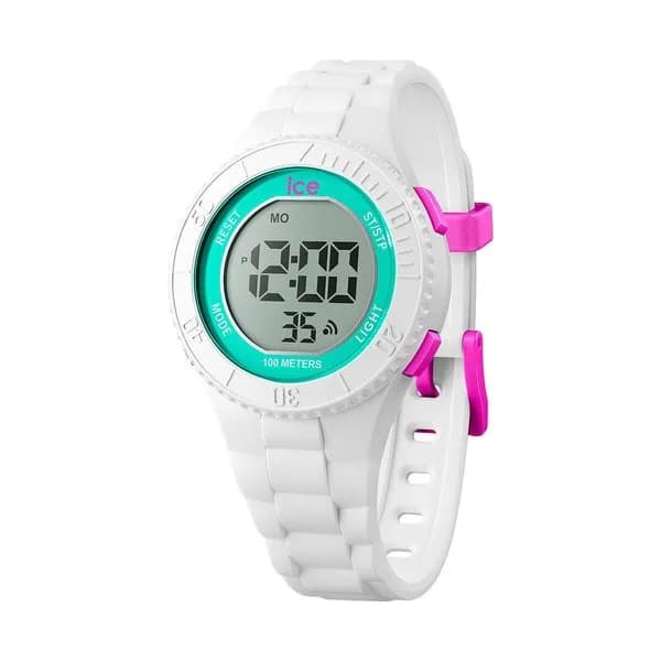 Ice Watch Montre Ice Watch Collection Ice Digit en Plastique Blanc