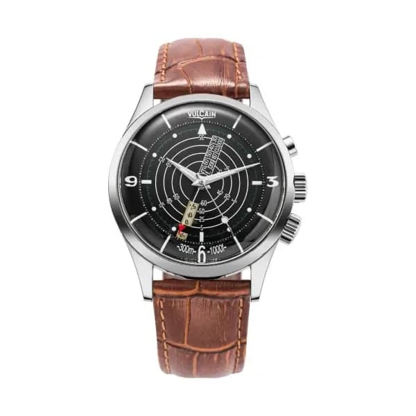 Vulcain Nautical Noir Blanc Luminova
