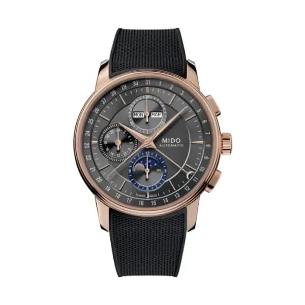 Mido Montre Mido Baroncelli Chronograph Moonphase 42 mm- M027.625.37.061.00