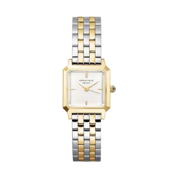 Rosefield Montre Rosefield Collection the Octagon XS en Acier et PVD Bicolore