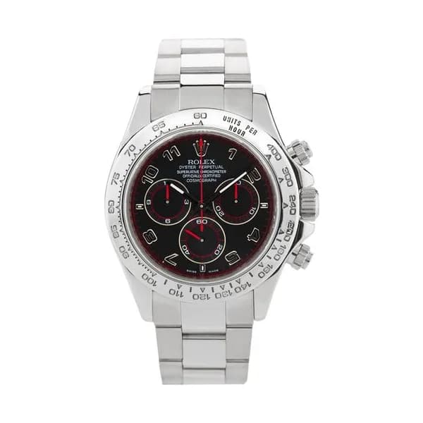 Rolex Montre Rolex Daytona "Racing" 116509 Or Blanc automatique 40 mm circa 2005