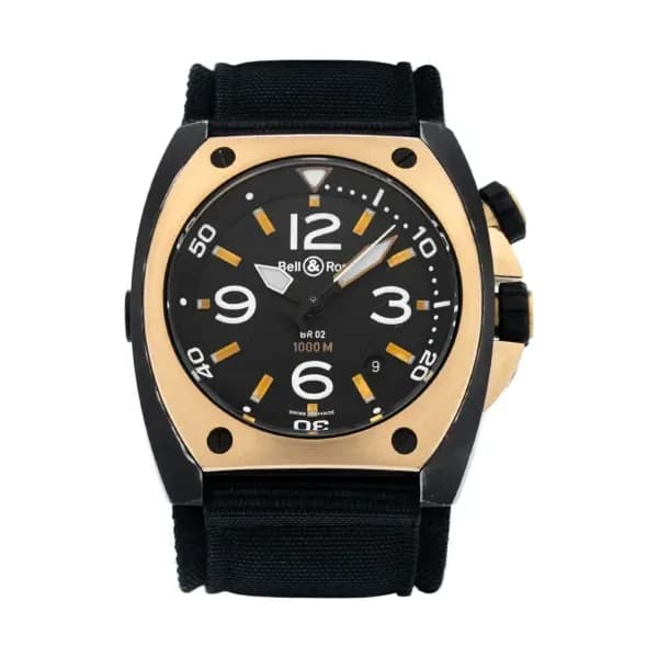 Bell & Ross Bell and Ross BR02 Pink Gold & Carbon