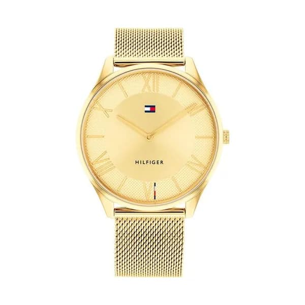 Tommy Hilfiger Montre Tommy Hilfiger en Acier et PVD Doré